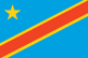 Congo. Democratic Republic of the flag